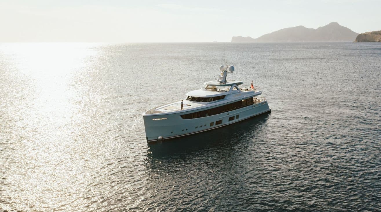 CALYPSO I - aerial | Drivas Yachts