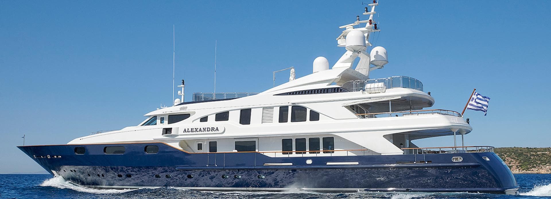 Motor Yacht ALEXANDRA available for charter