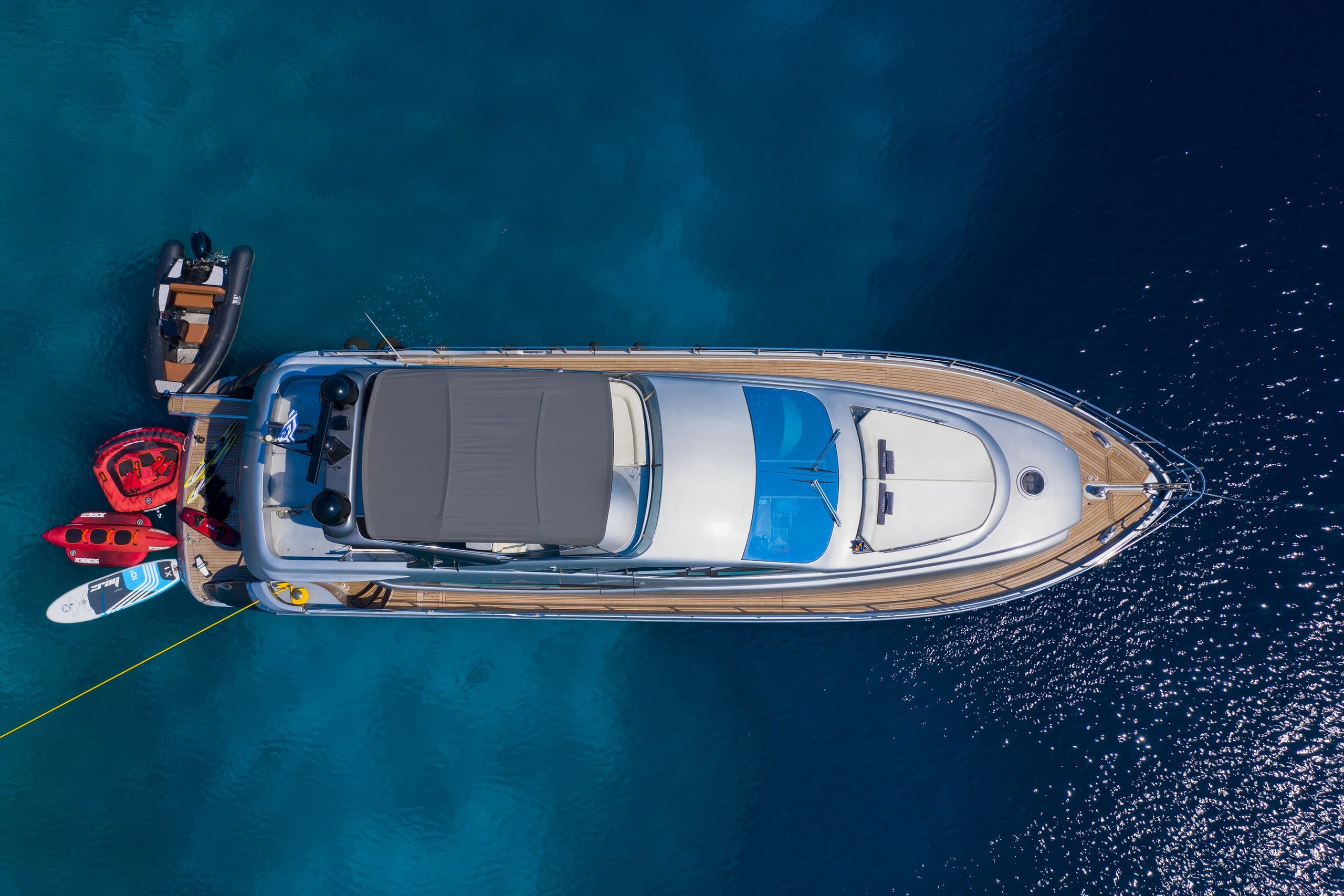 Motor yacht Revival 20.5m by Aicon S.P.A. Yachts — aerial view