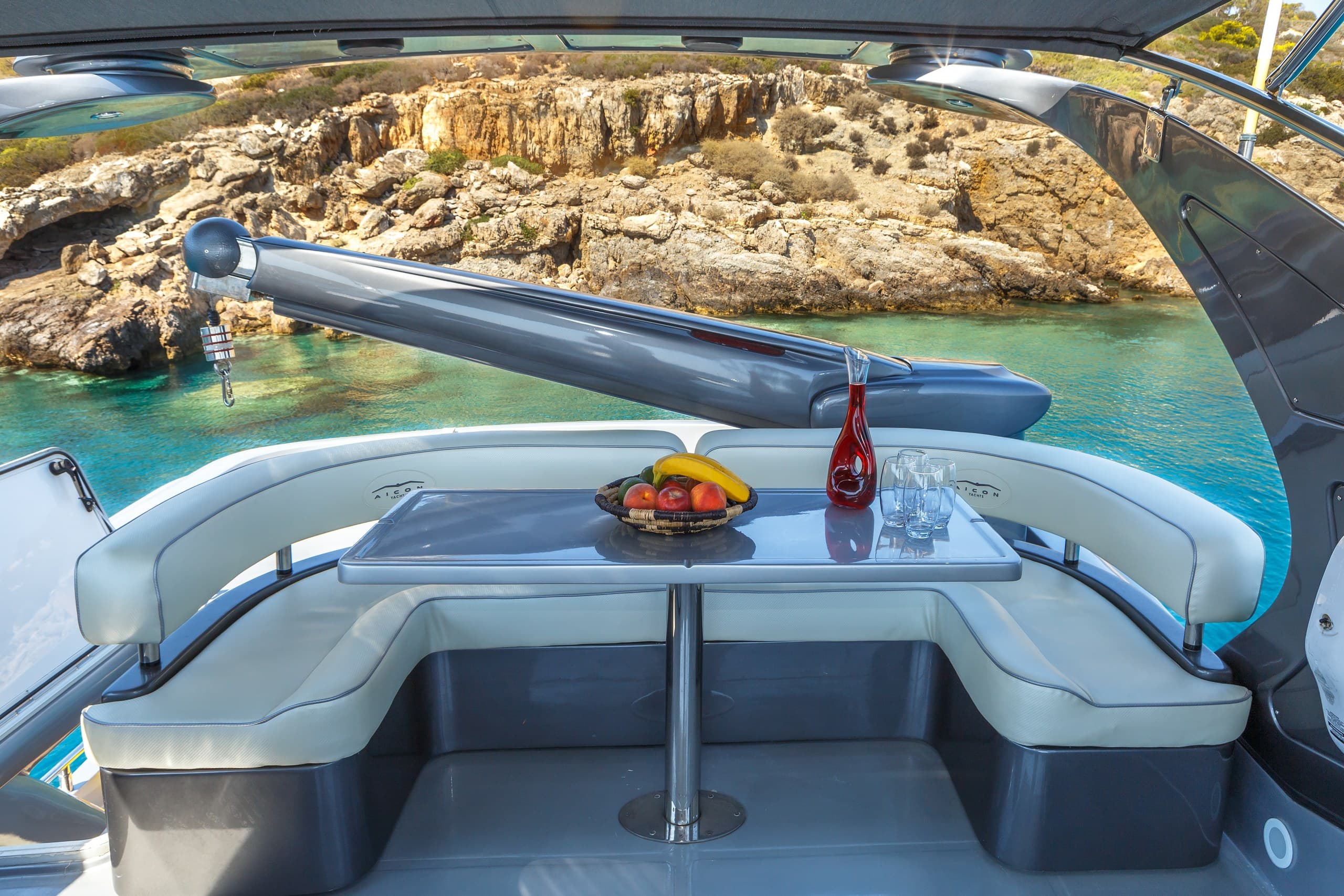 Motor yacht Revival 20.5m by Aicon S.P.A. Yachts — aft deck