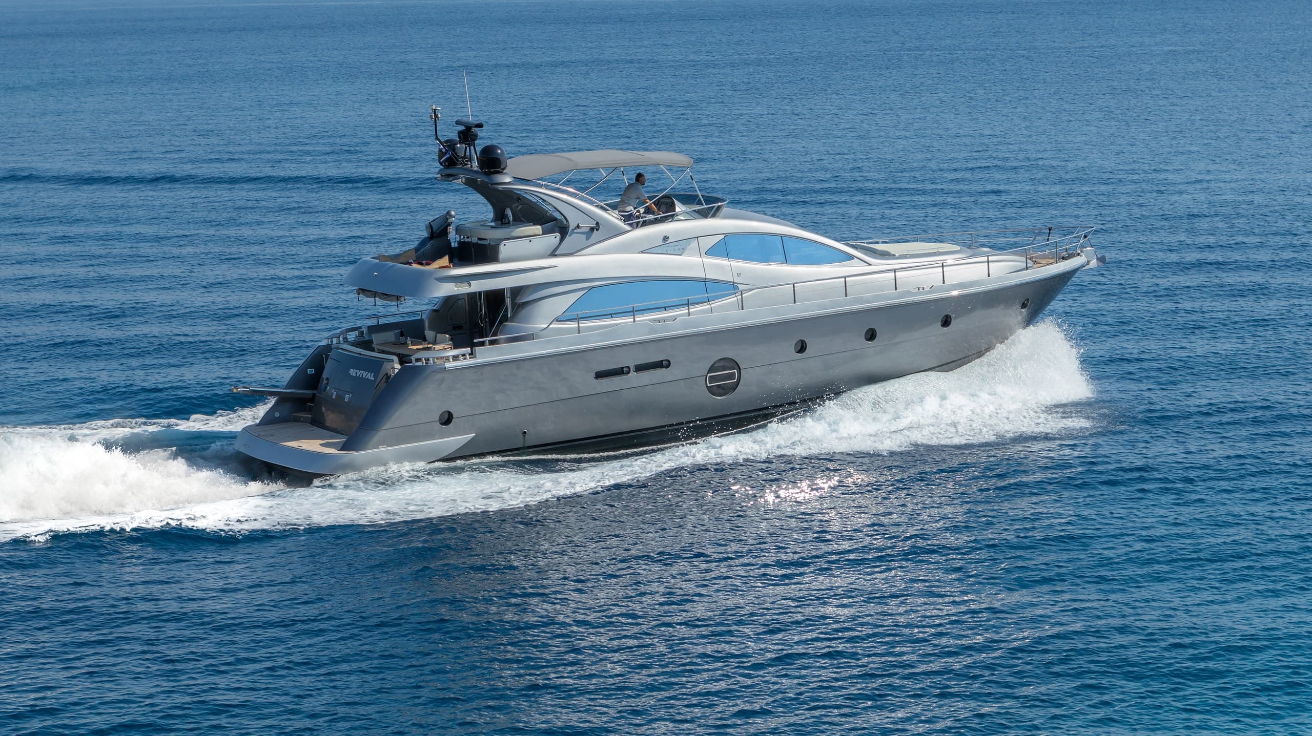 Motor yacht Revival 20.5m by Aicon S.P.A. Yachts — underway