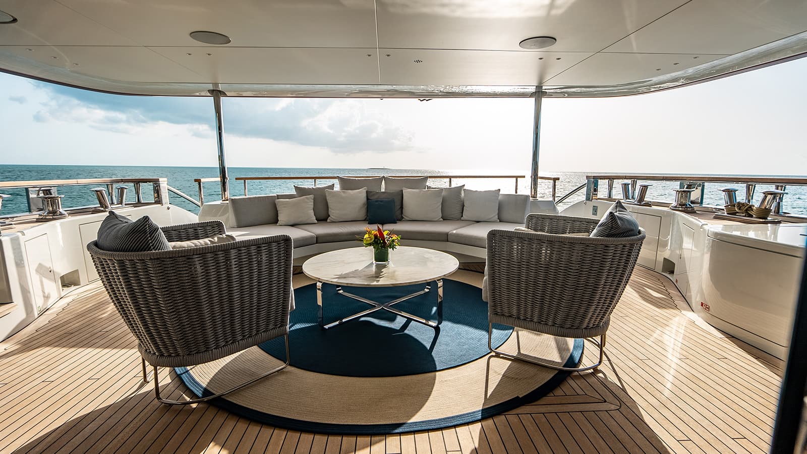 KOJU - deck aft | Drivas Yachts
