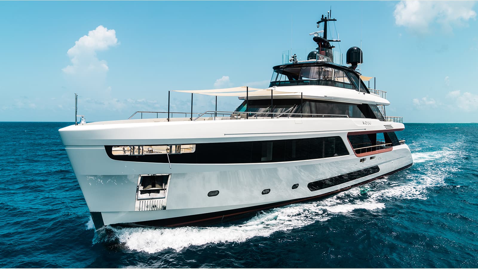 KOJU - ext port | Drivas Yachts