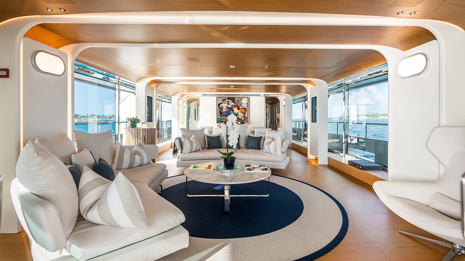 KOJU - saloon | Drivas Yachts
