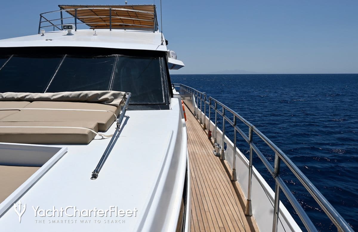 Motor yacht LADY MIRTO 27m by Tecnomar — exterior