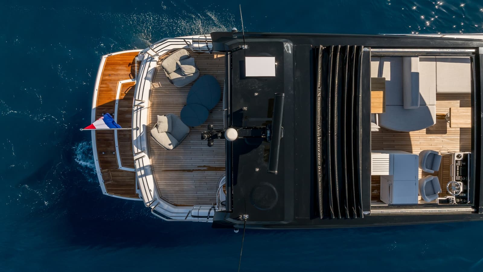 ASCEND - aerial | Drivas Yachts