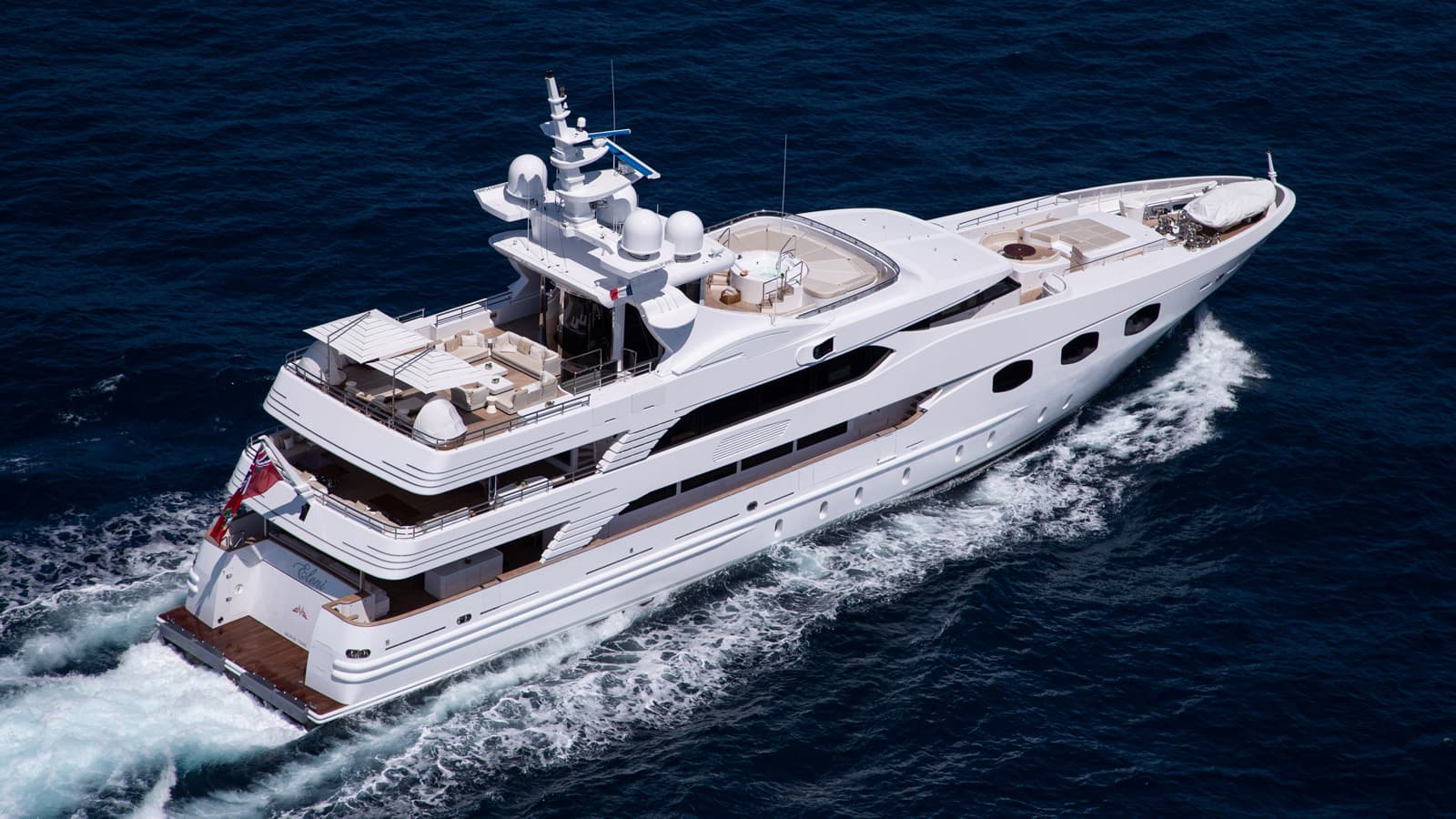 ELENI - aerial | Drivas Yachts