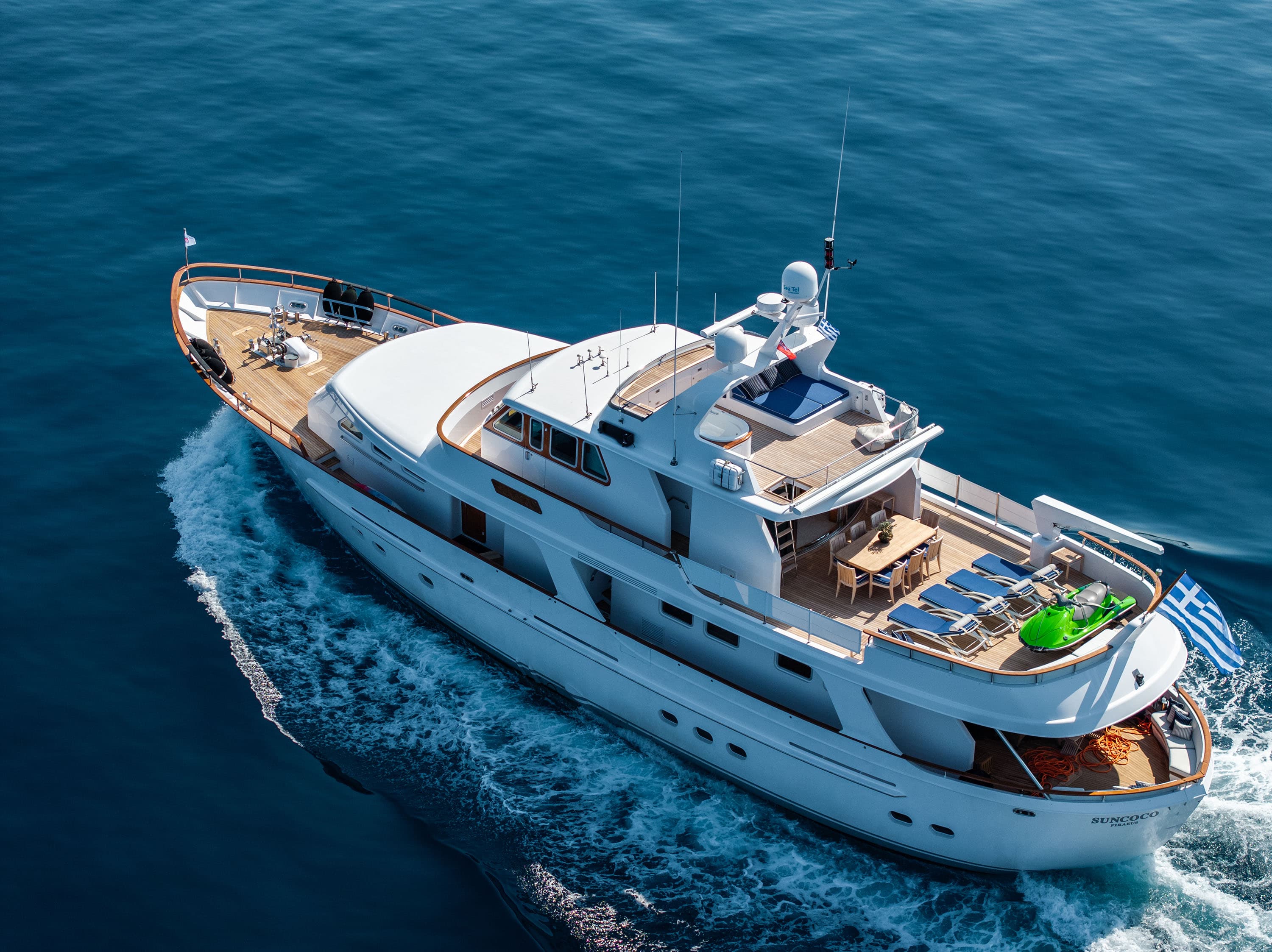 SUNCOCO - aerial | Drivas Yachts