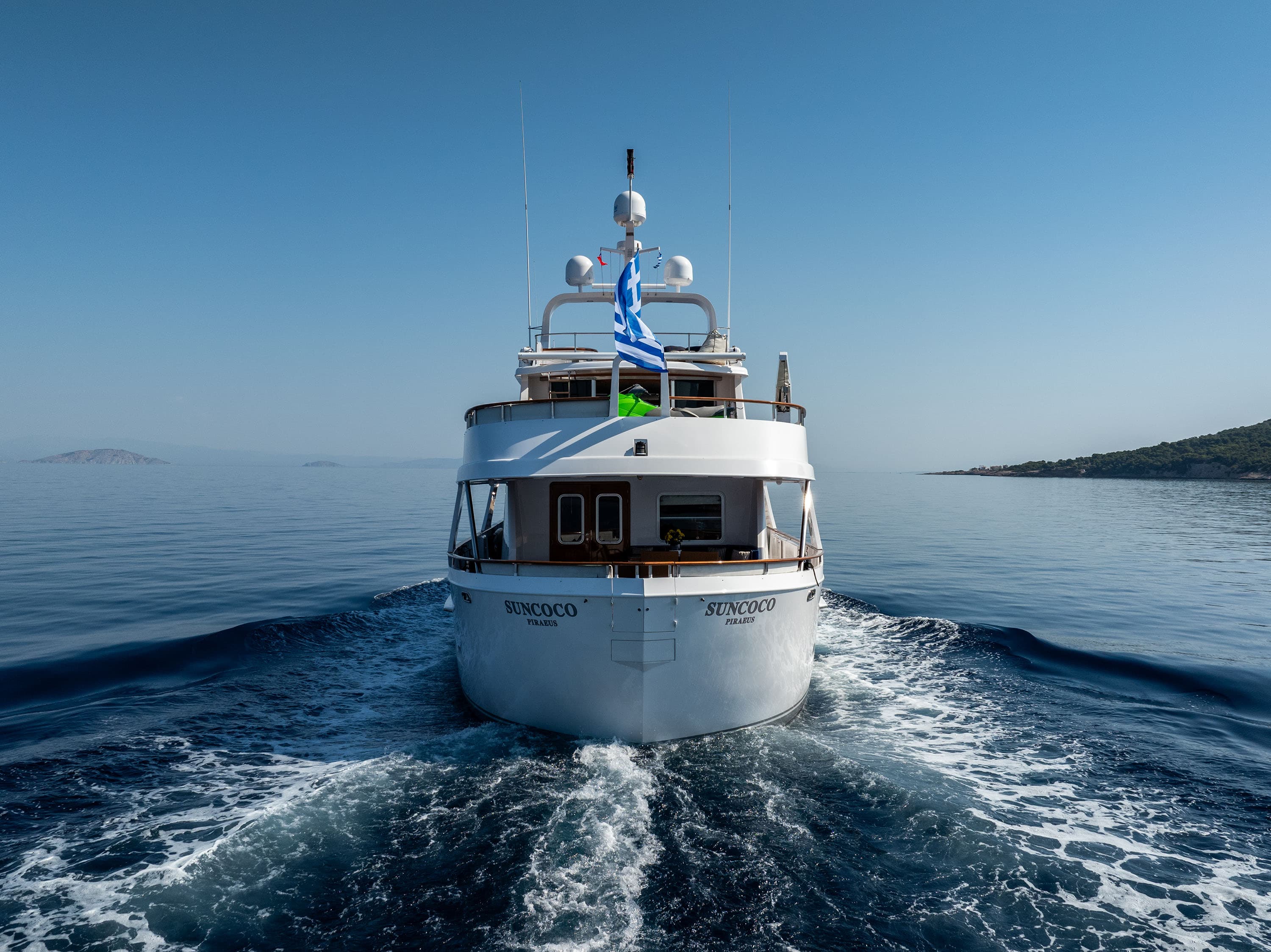 SUNCOCO - ext stern | Drivas Yachts