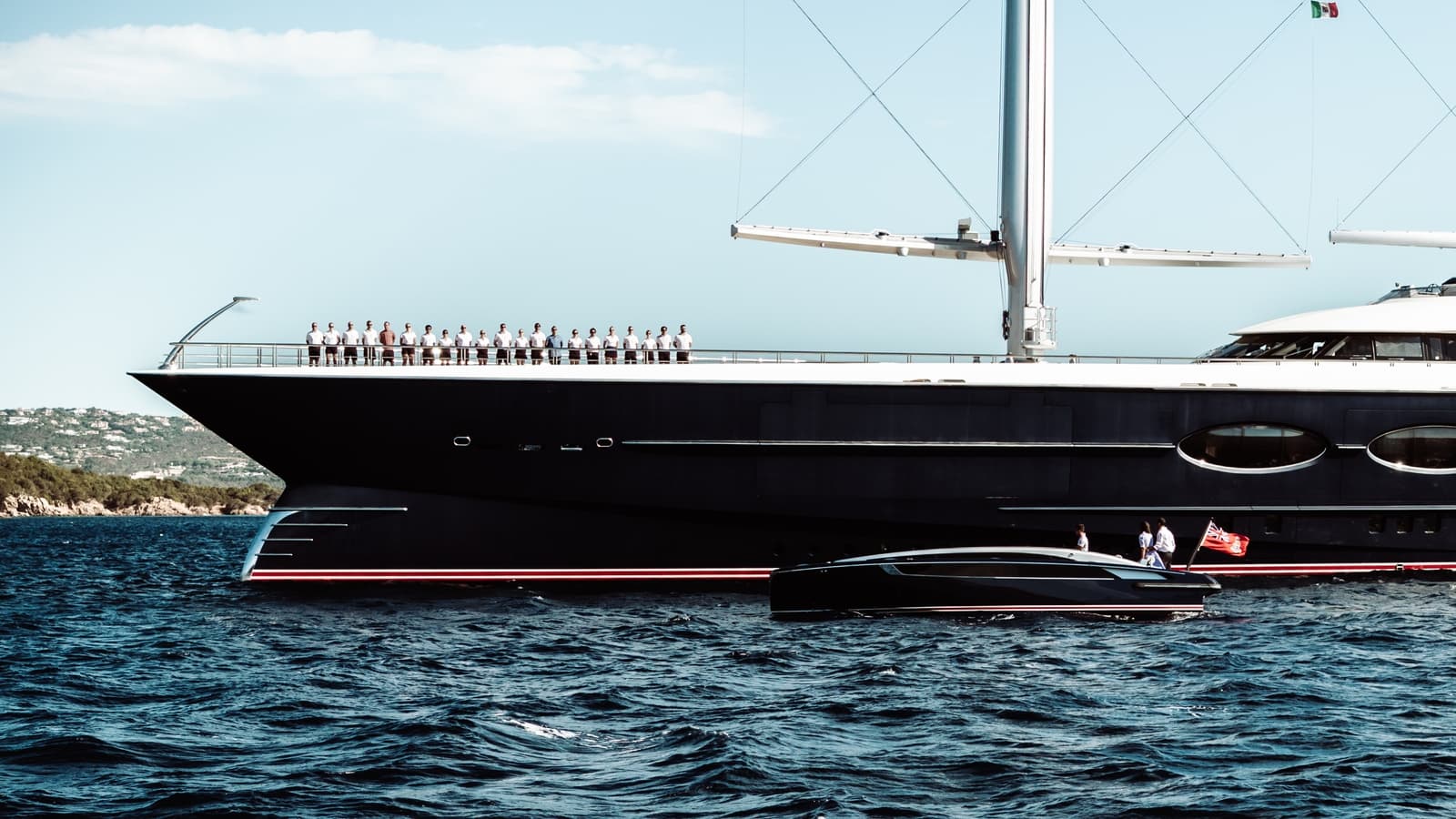 BLACK PEARL - ext port | Drivas Yachts
