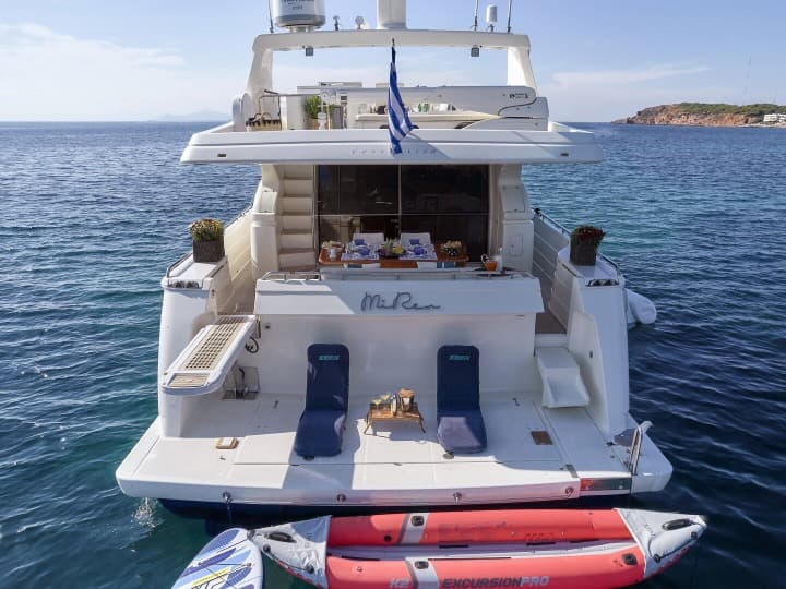 MIREN - ext stern | Drivas Yachts