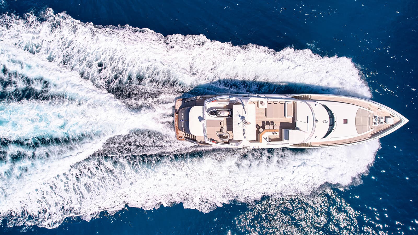 SANJANA - aerial | Drivas Yachts
