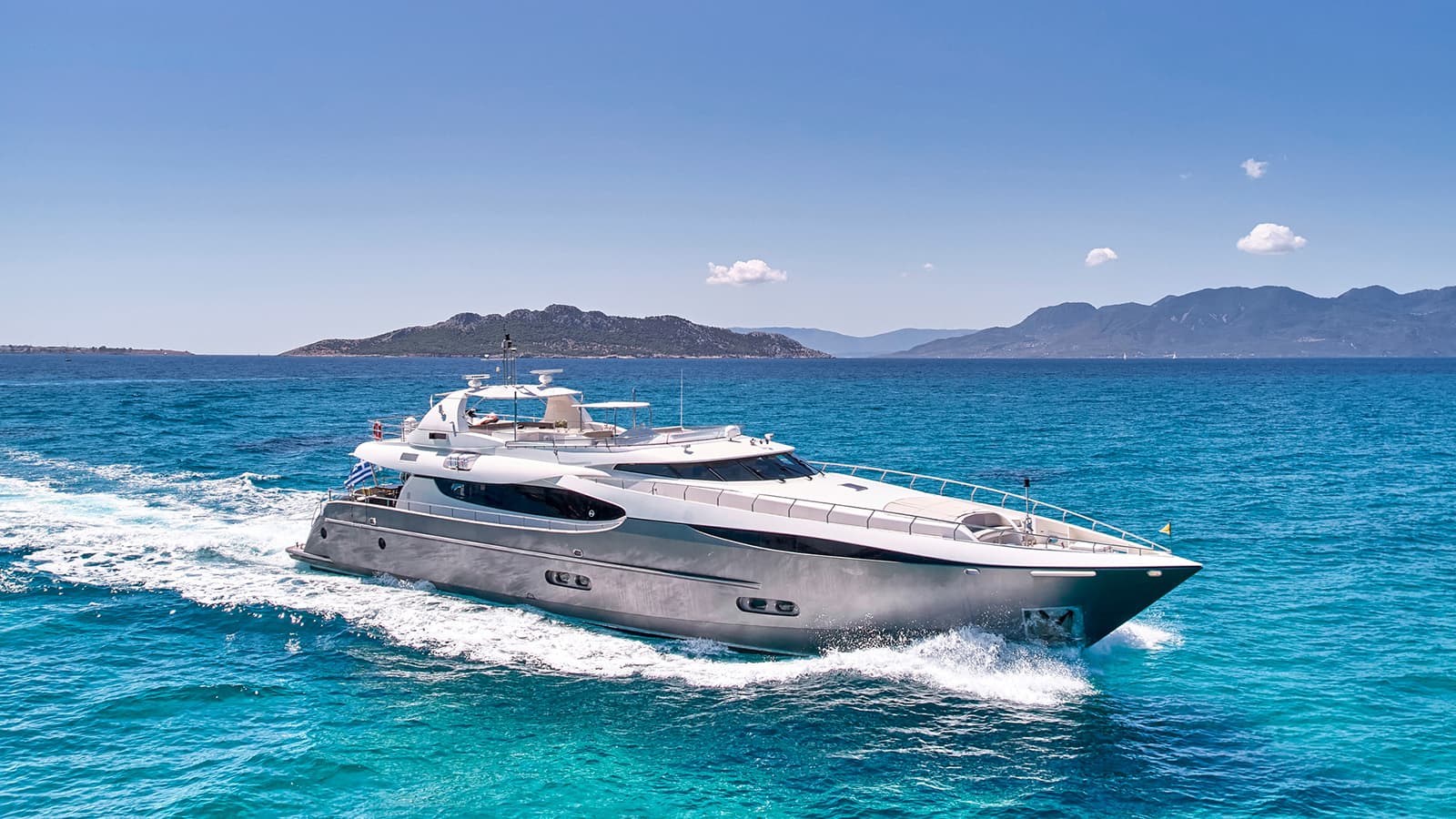 SANJANA - ext running | Drivas Yachts