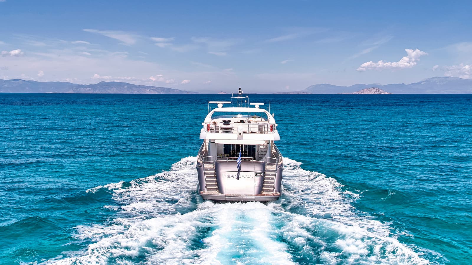 SANJANA - ext stern | Drivas Yachts