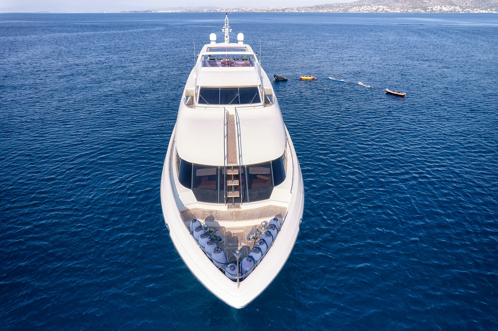 RINI - aerial | Drivas Yachts