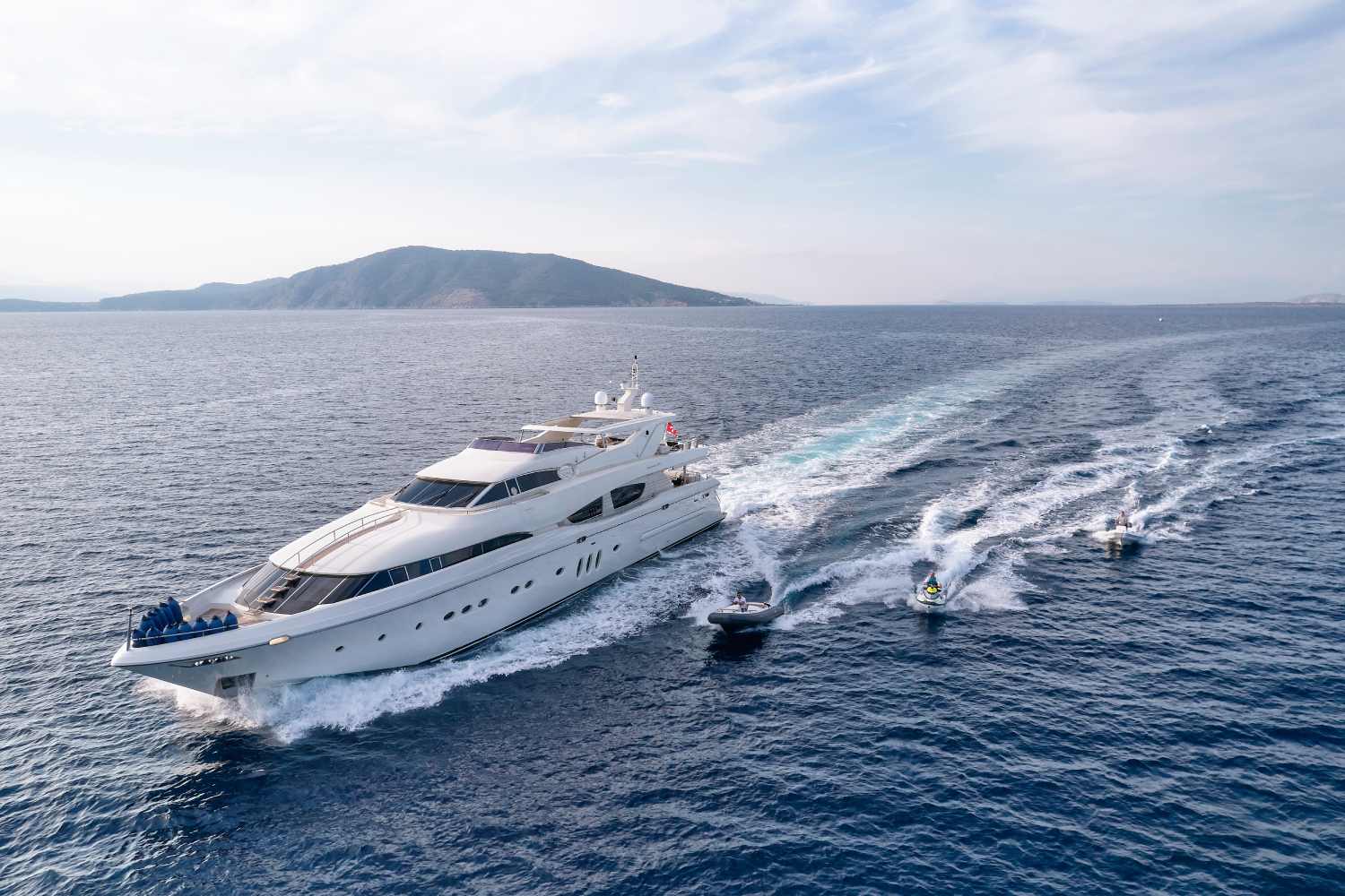 RINI - aerial | Drivas Yachts