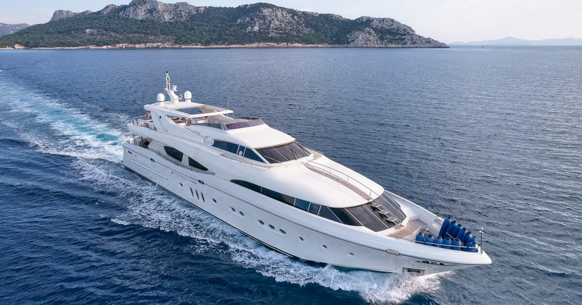 RINI - aerial | Drivas Yachts