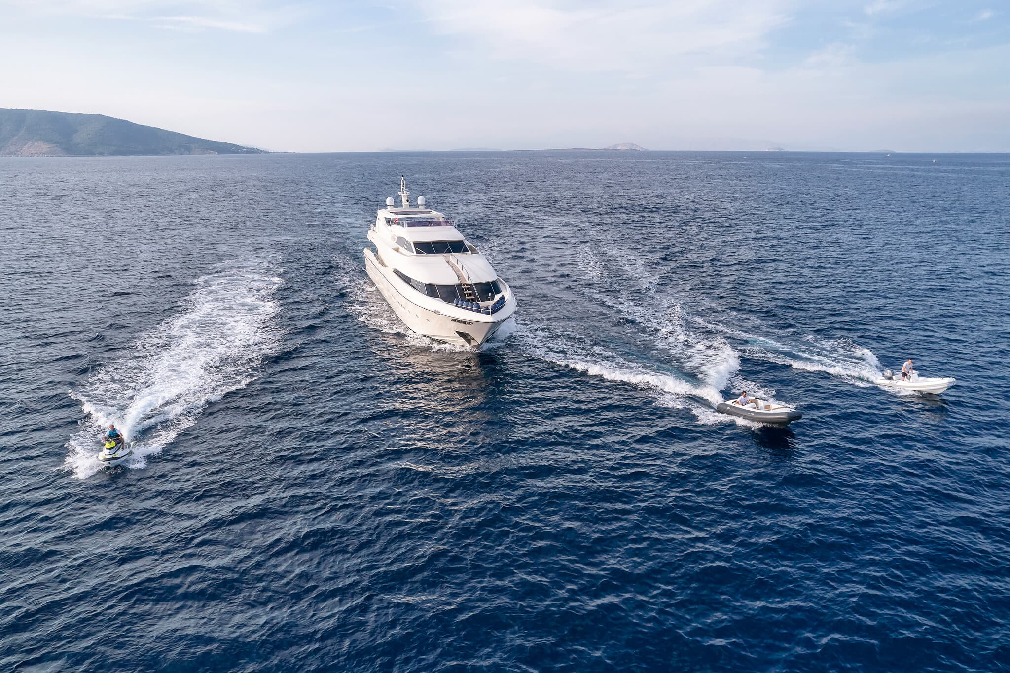 RINI - aerial | Drivas Yachts