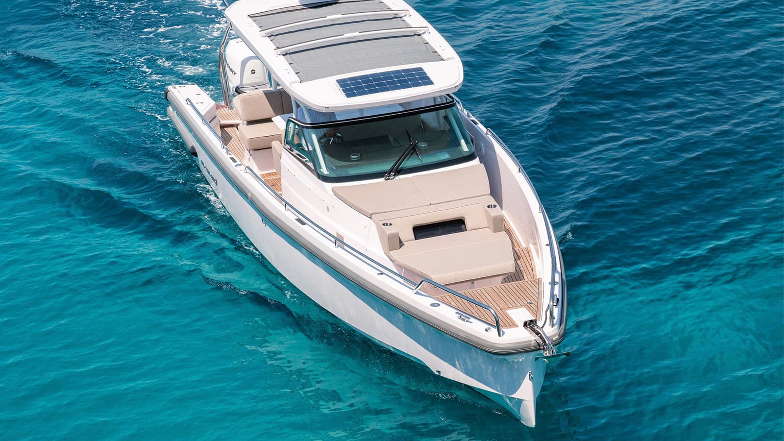 TIREA - aerial | Drivas Yachts