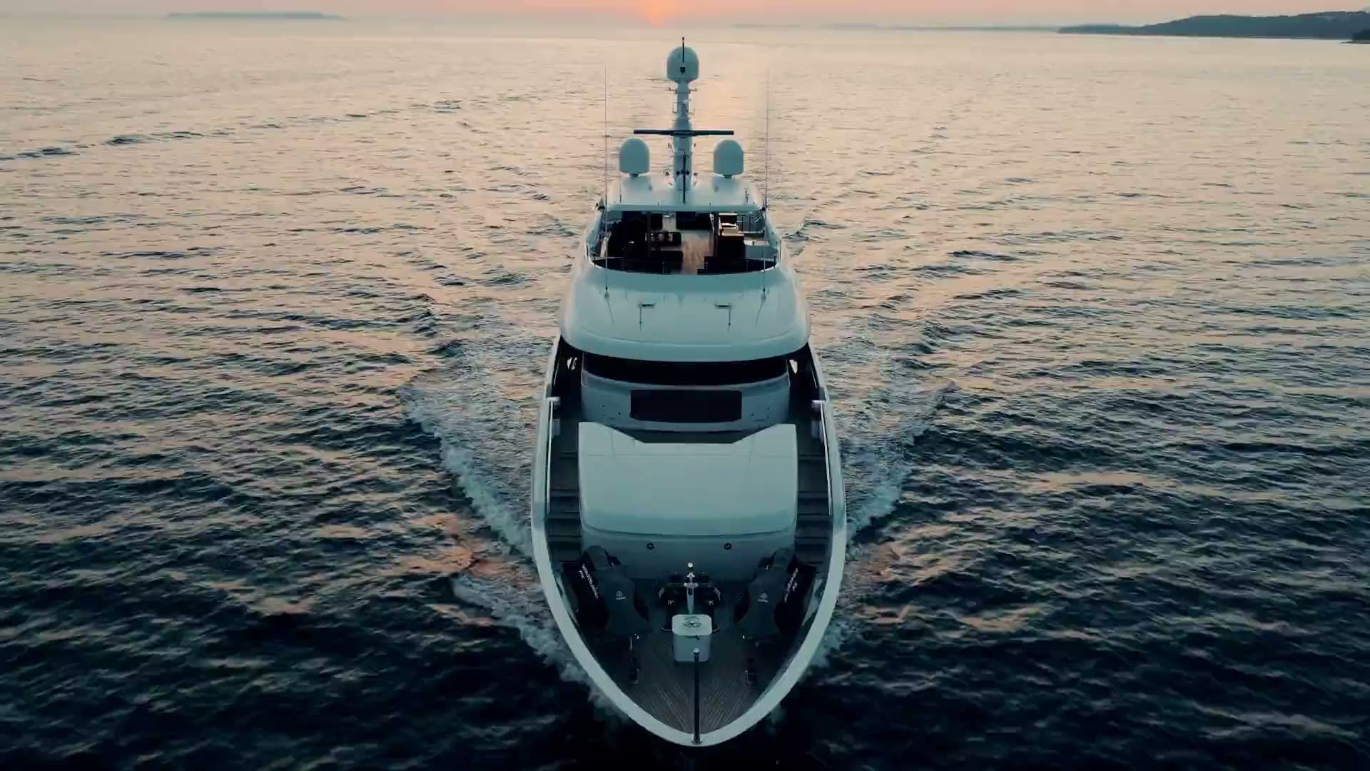 TIREA yacht video