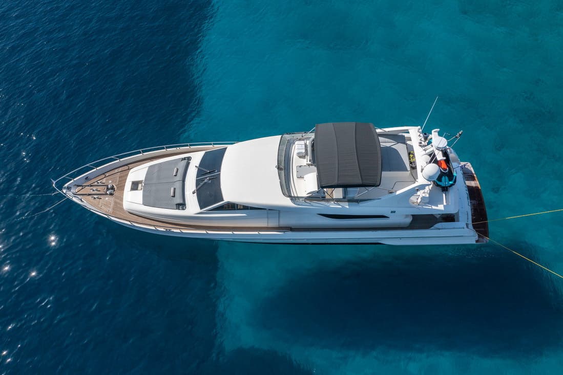 MY WAY - aerial | Drivas Yachts
