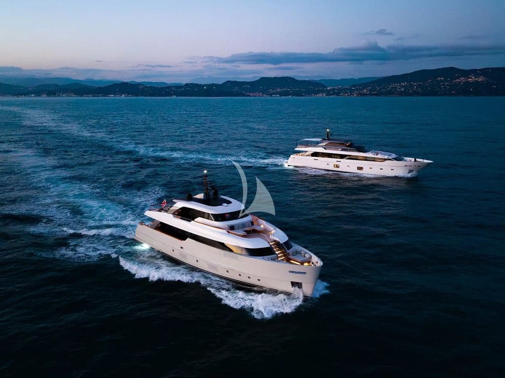 ARESYA - aerial | Drivas Yachts