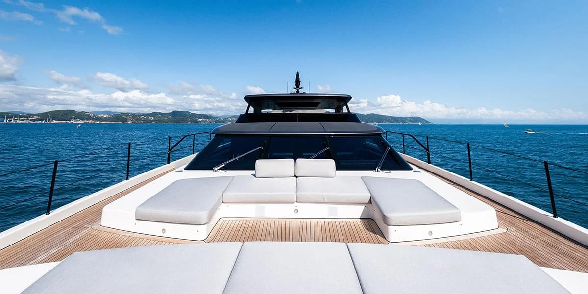 ARESYA - ext bow | Drivas Yachts