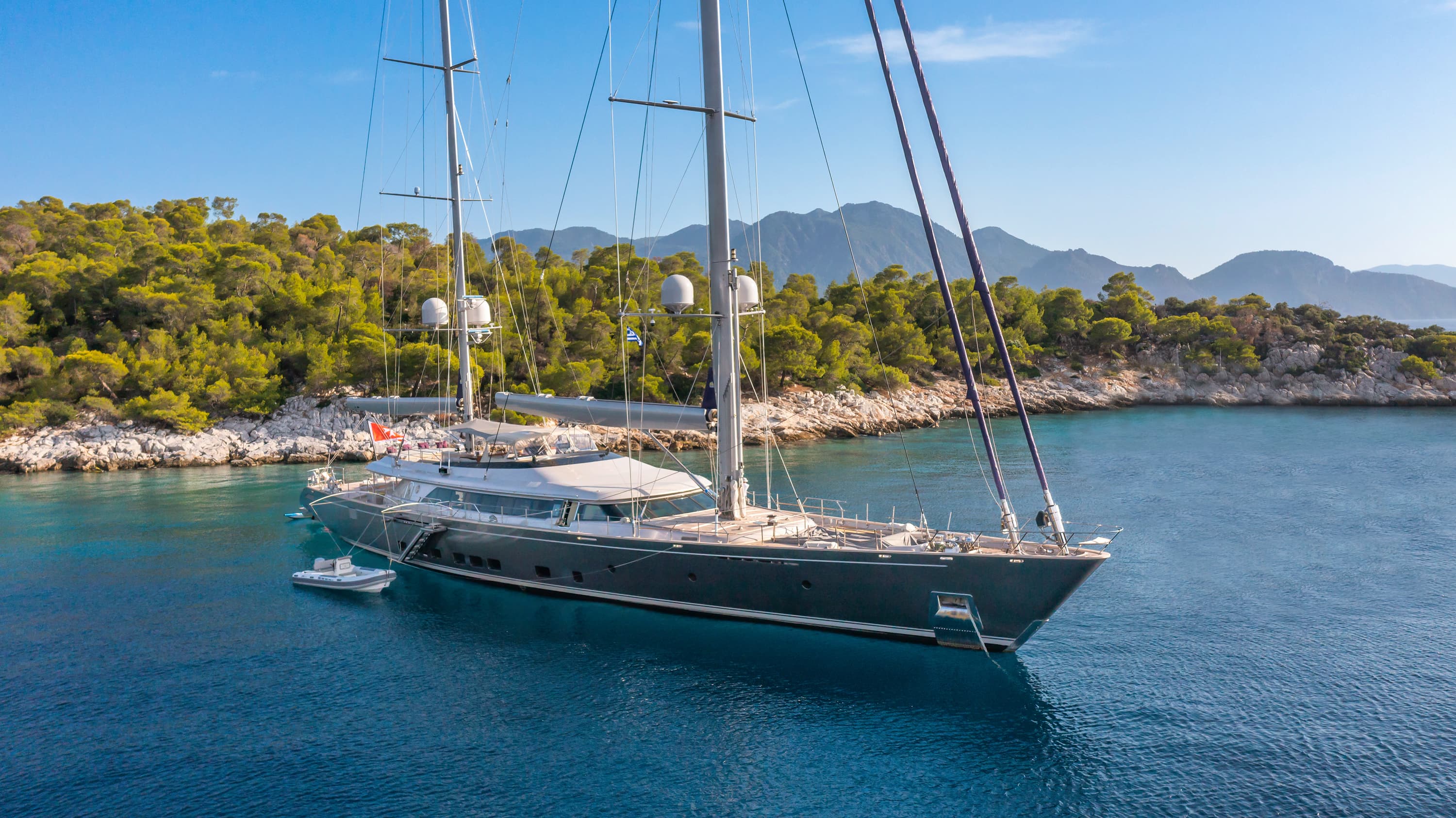 Sailing yacht BARACUDA VALLETTA 50m by Perini Navi — photo 5