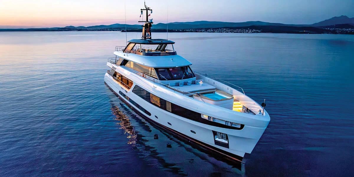 DAWO - aerial | Drivas Yachts