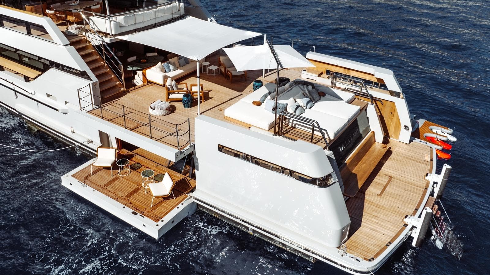 LA LA LAND - aerial | Drivas Yachts