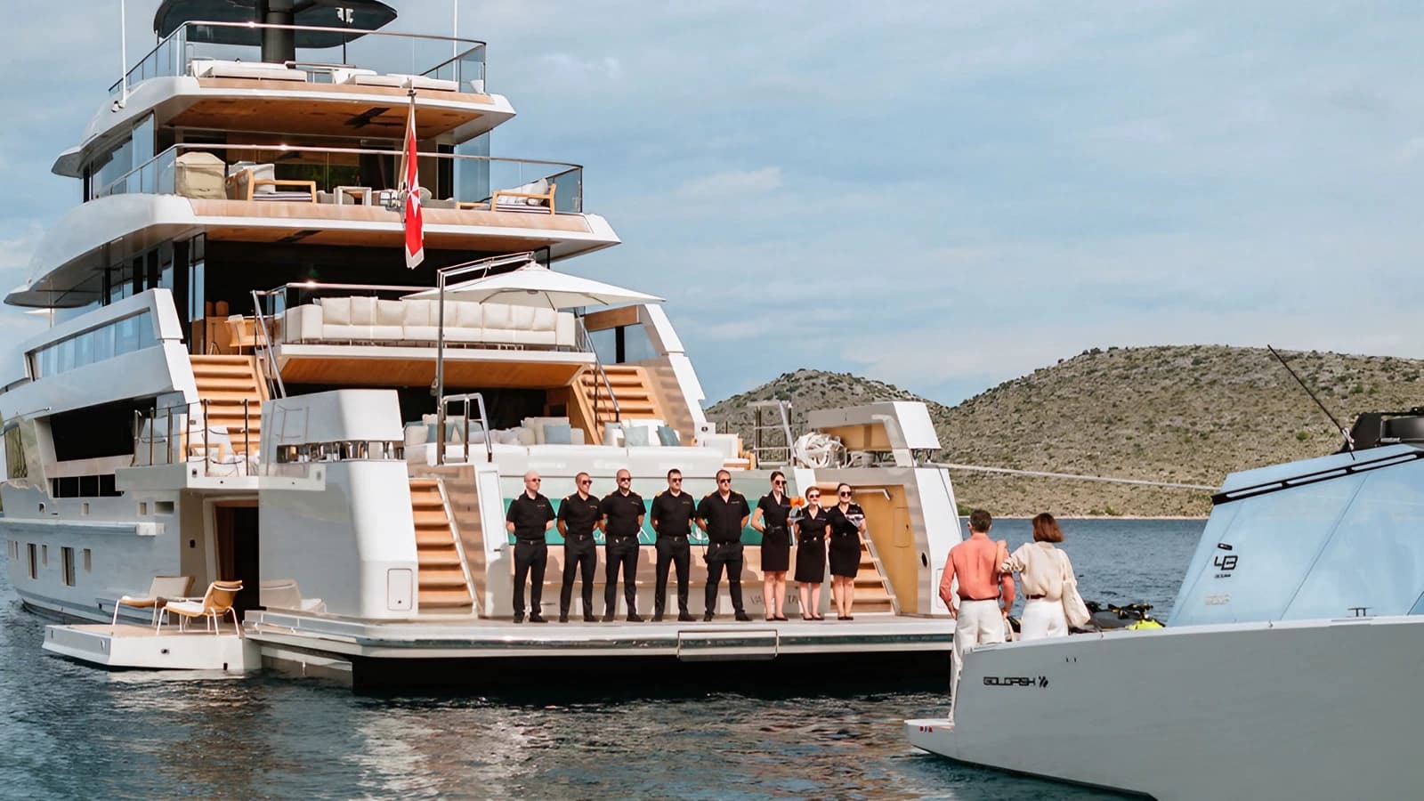 LA LA LAND - deck aft | Drivas Yachts
