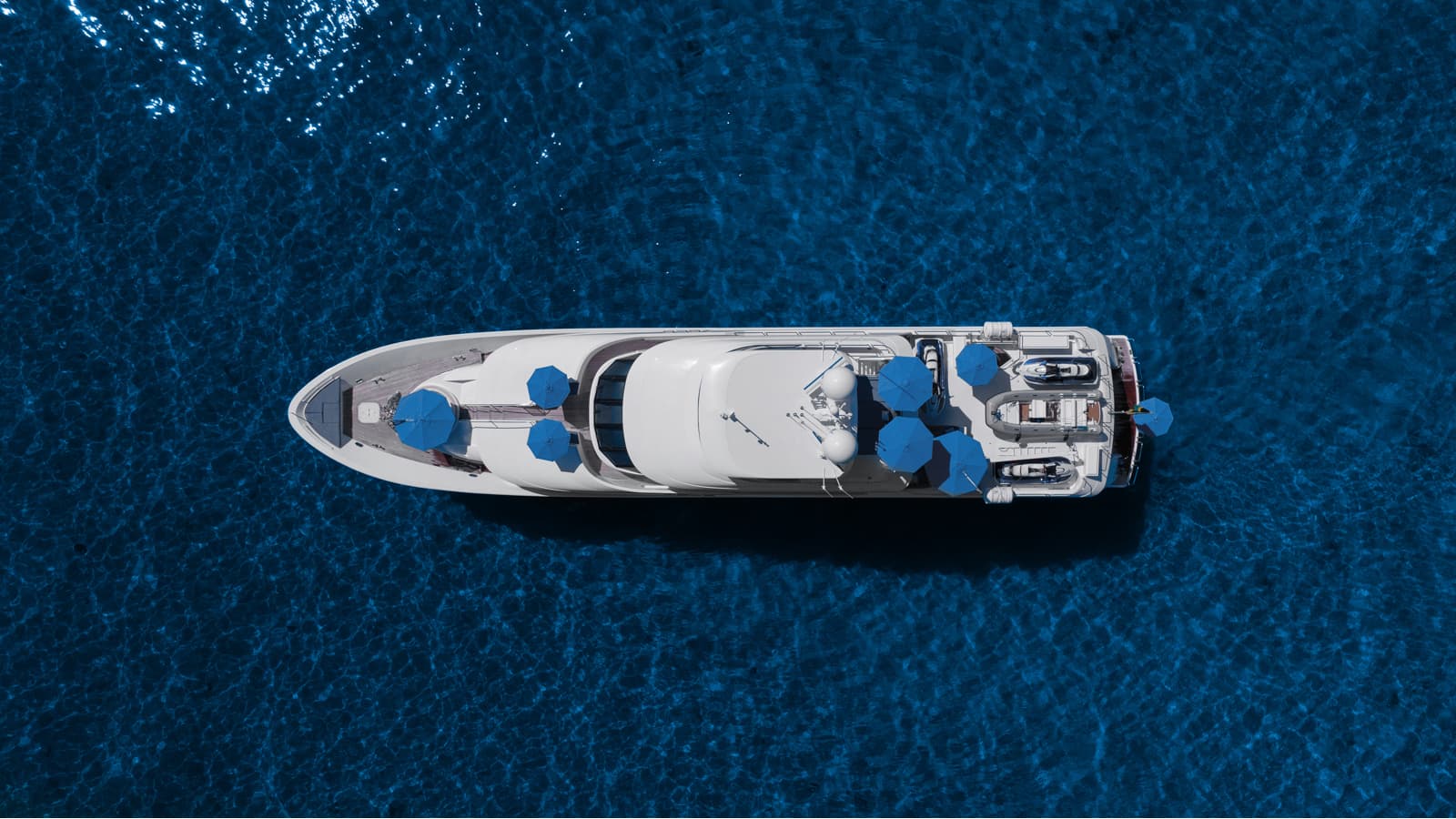 YOLO - aerial | Drivas Yachts