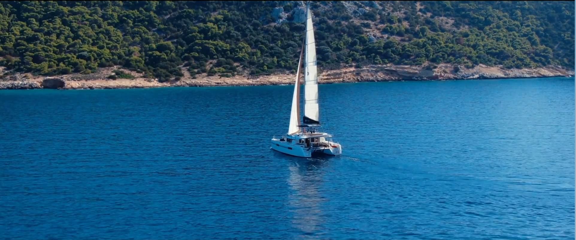 ROYAL FLUSH - aerial | Drivas Yachts