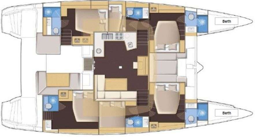 ROYAL FLUSH - detail | Drivas Yachts