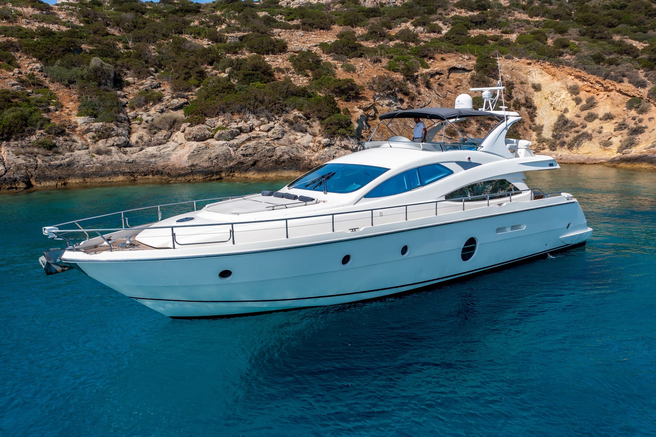 Motor yacht George V 20.51m by Aicon Yachts — starboard