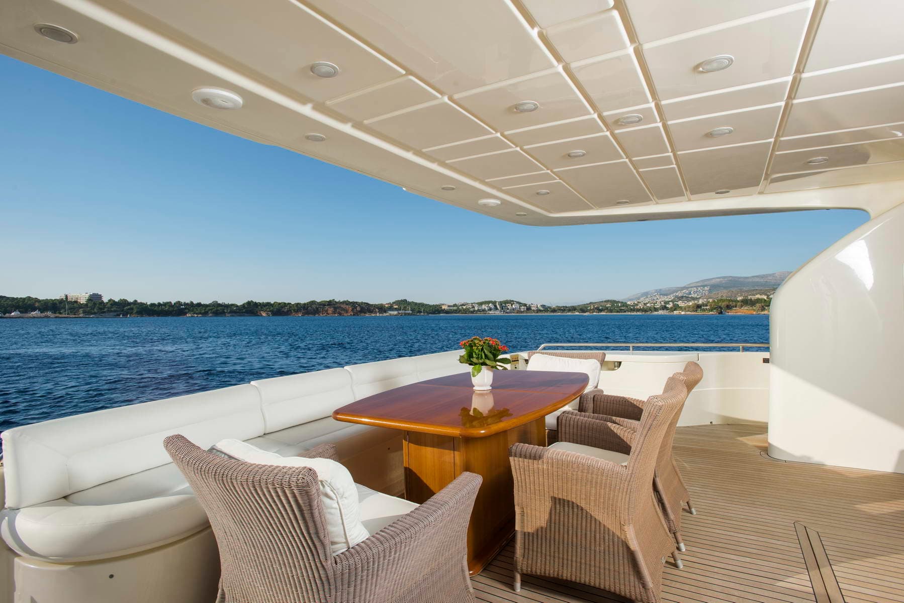 DAY OFF - deck aft | Drivas Yachts