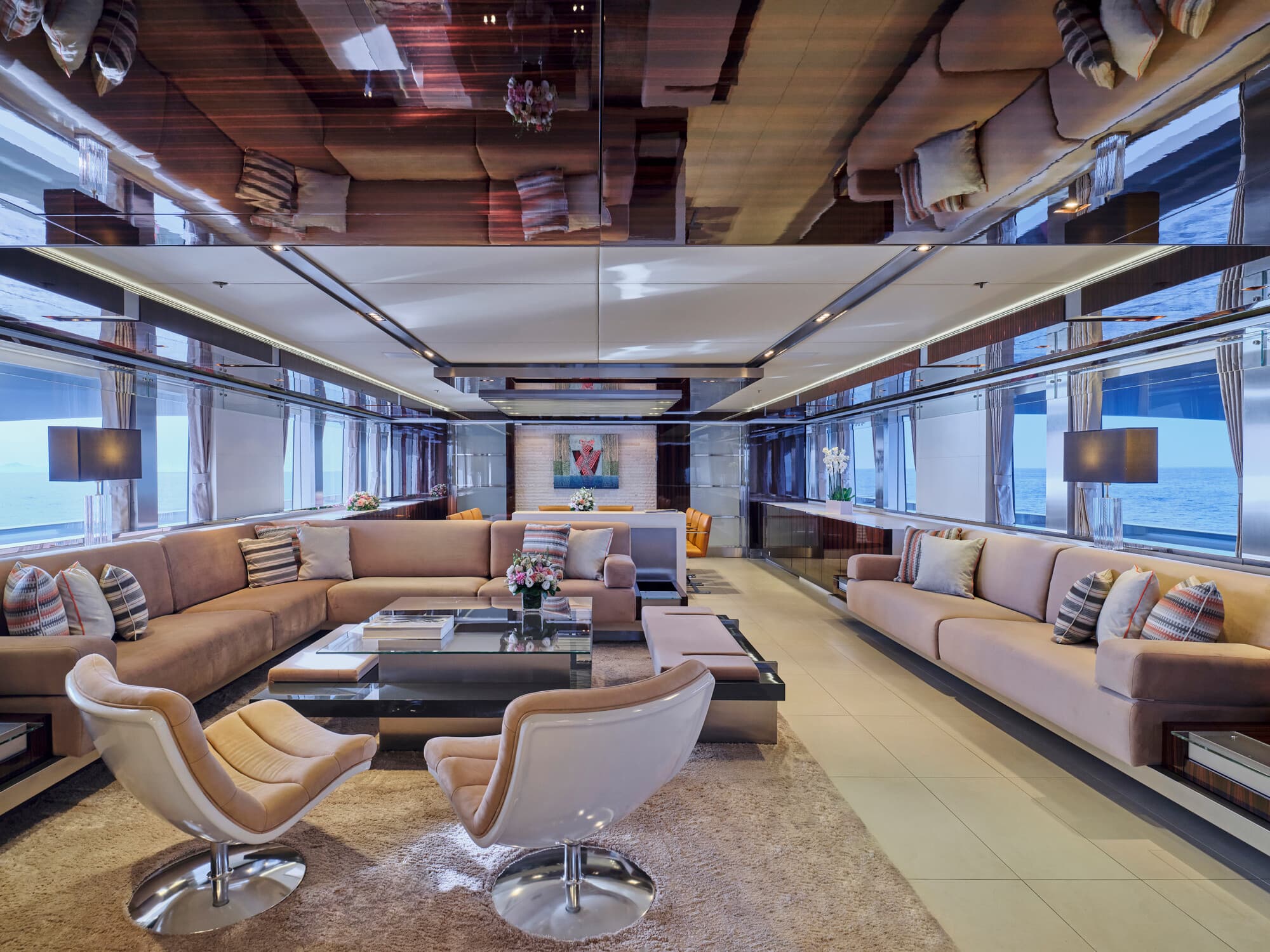 TOTEM - saloon | Drivas Yachts