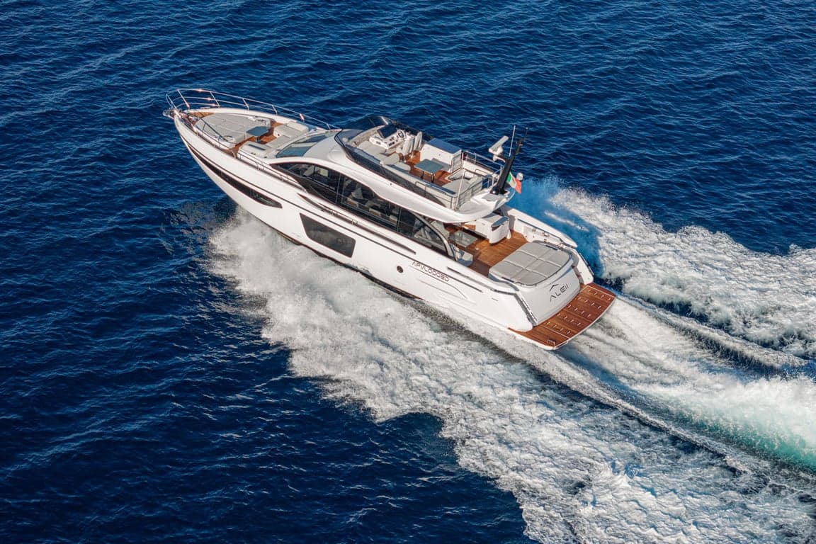 ALE II - aerial | Drivas Yachts