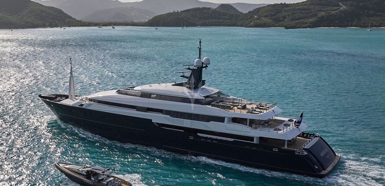 ARBEMA - aerial | Drivas Yachts
