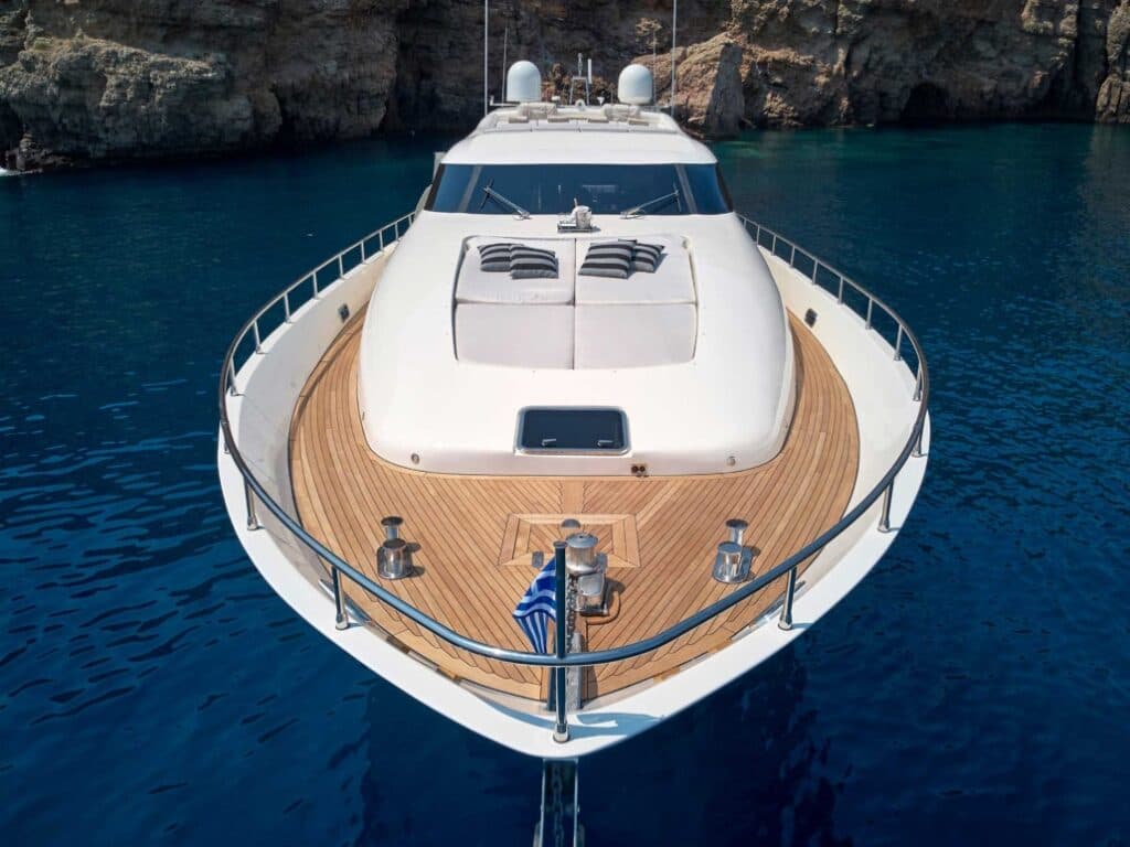 RUBY - ext bow | Drivas Yachts