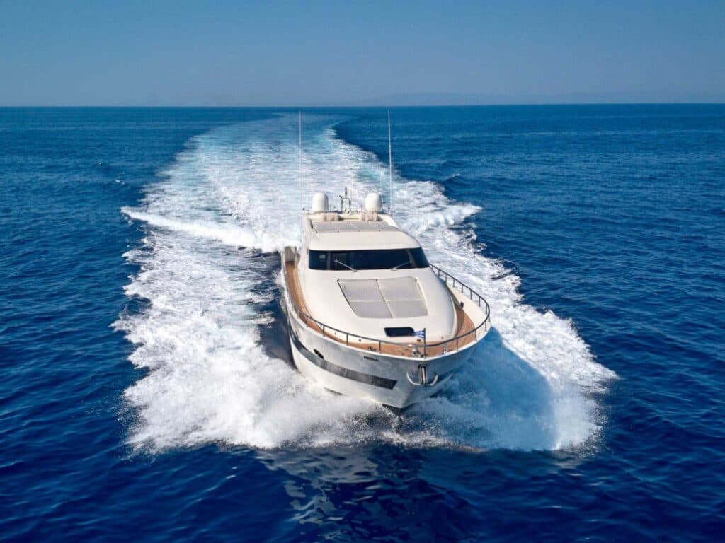 RUBY - ext running | Drivas Yachts