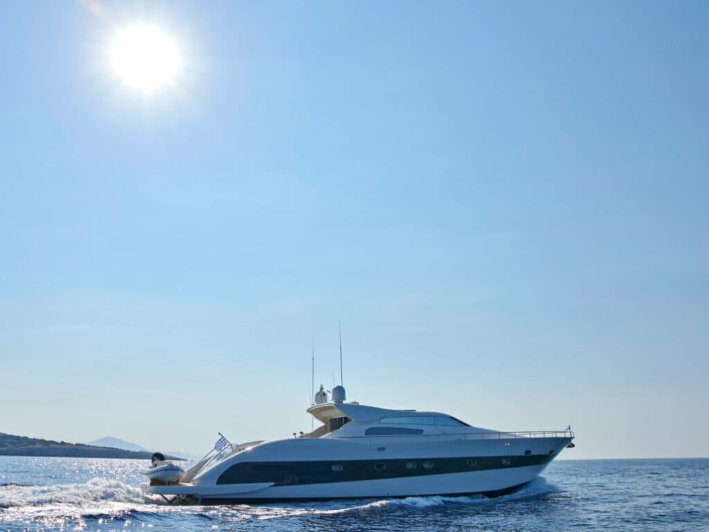 RUBY - ext running | Drivas Yachts