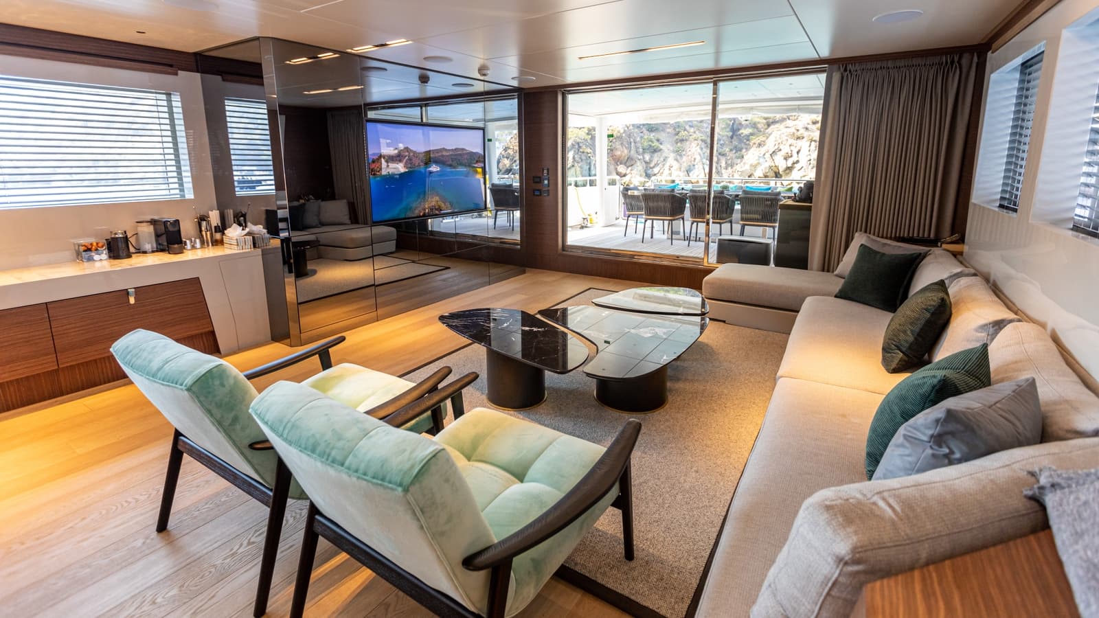 ZEEMAR - saloon | Drivas Yachts