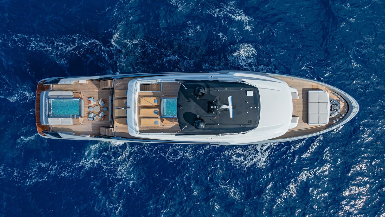 OCEAN ANGEL - aerial | Drivas Yachts