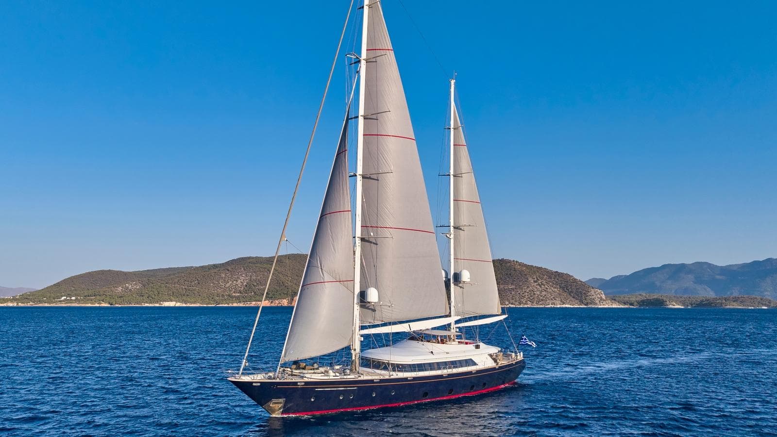 ALMYRA II - ext running | Drivas Yachts