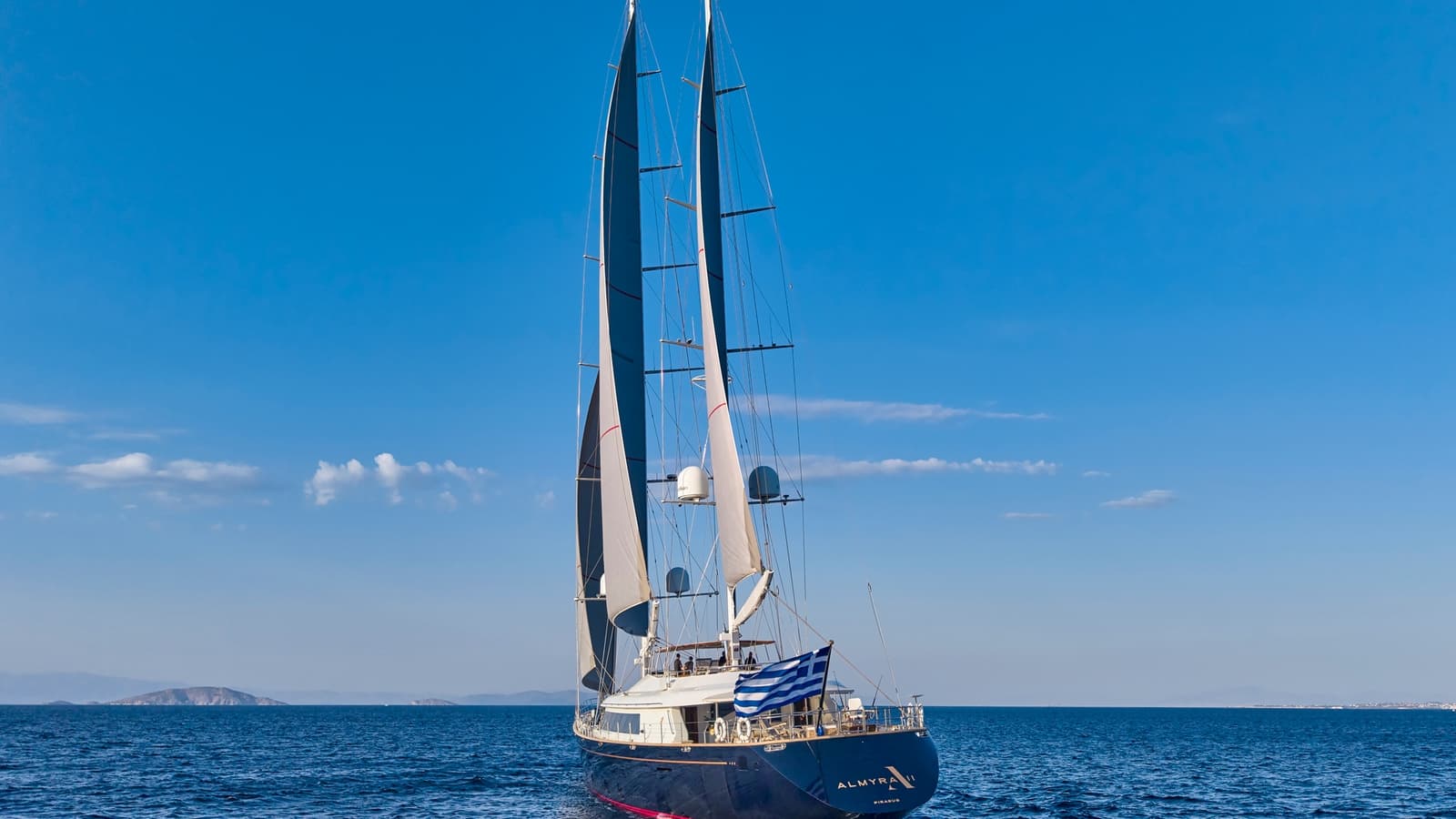 ALMYRA II - ext running | Drivas Yachts