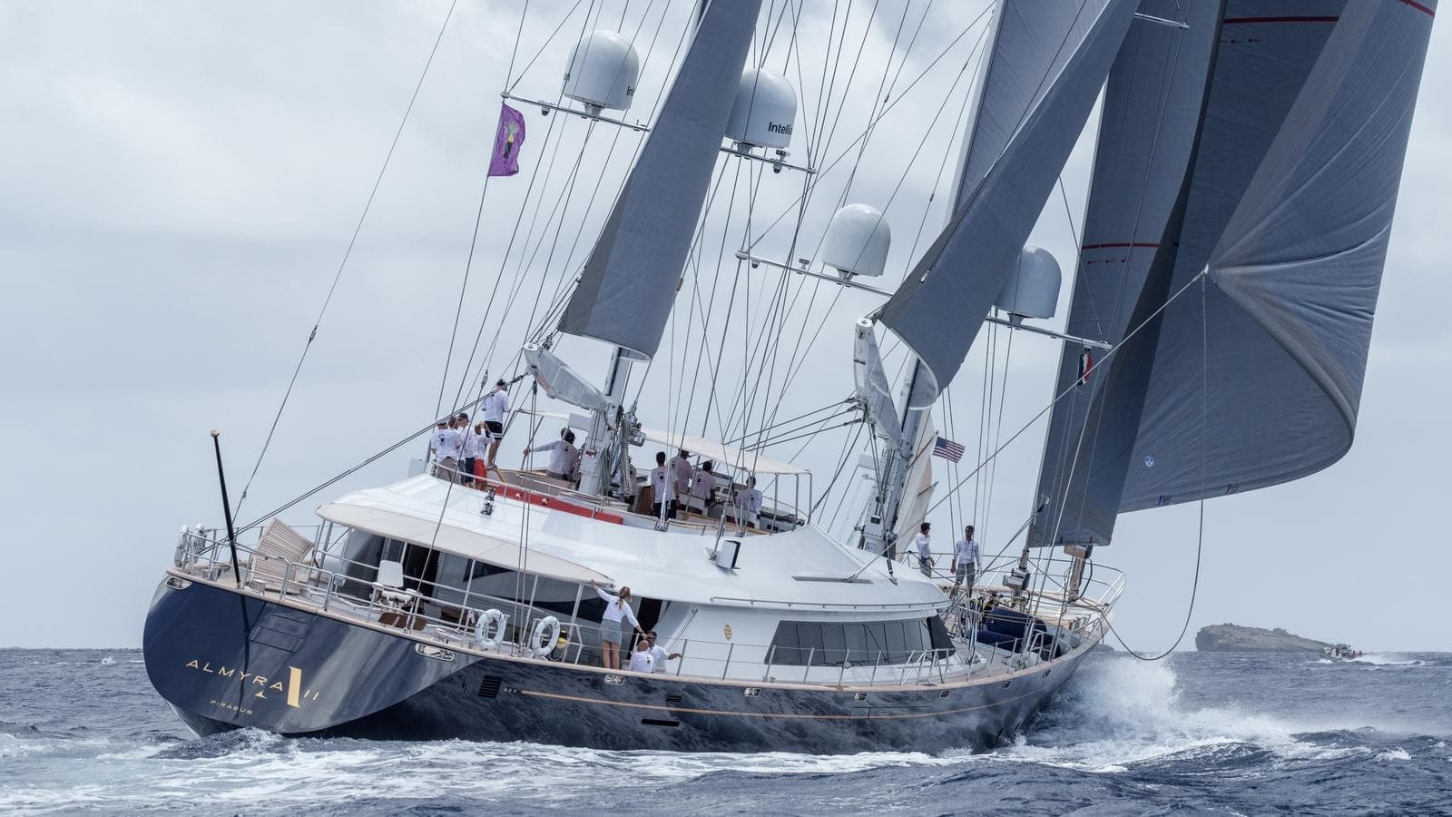 ALMYRA II - ext running | Drivas Yachts