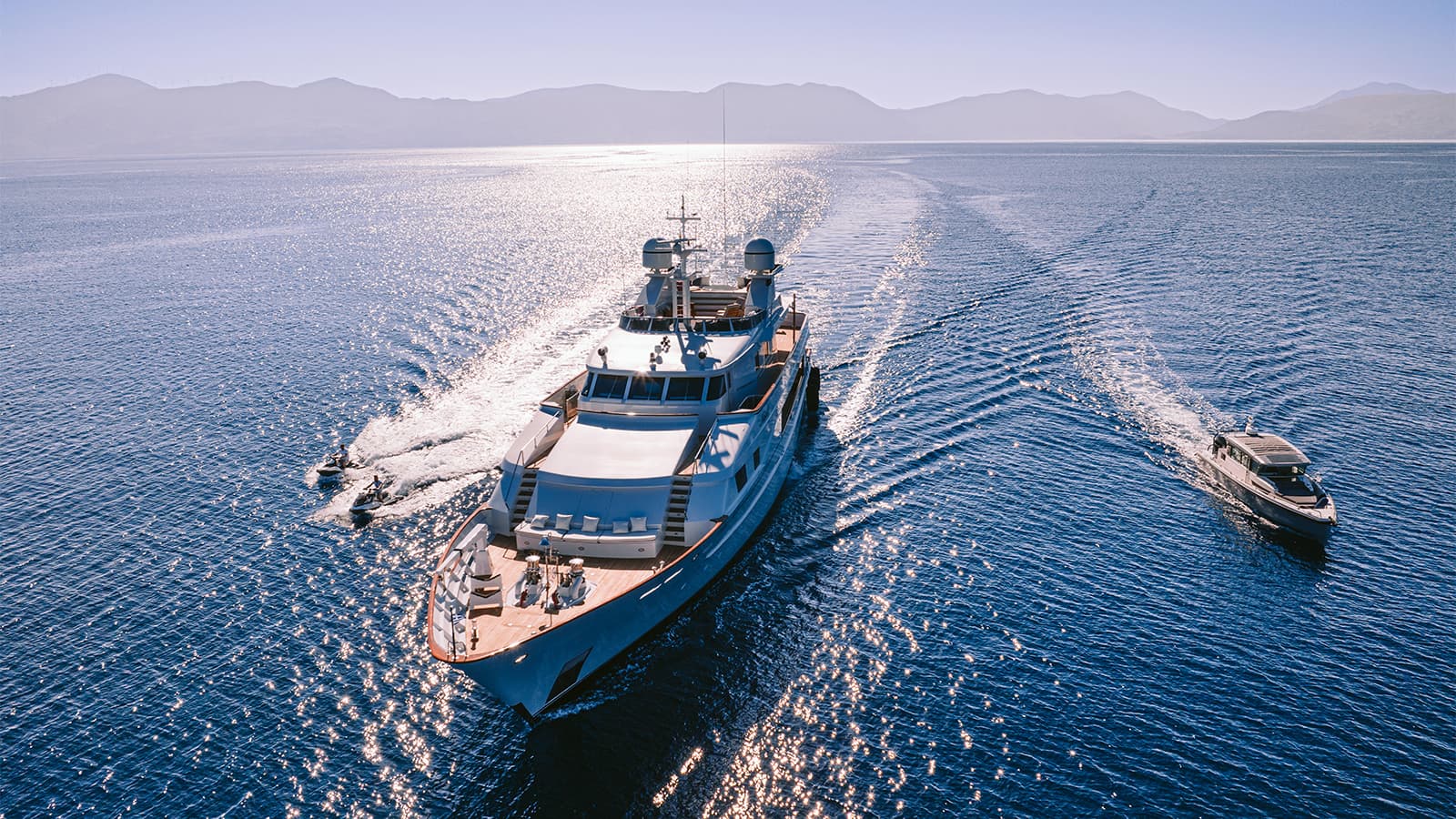 NATALIA V - aerial | Drivas Yachts
