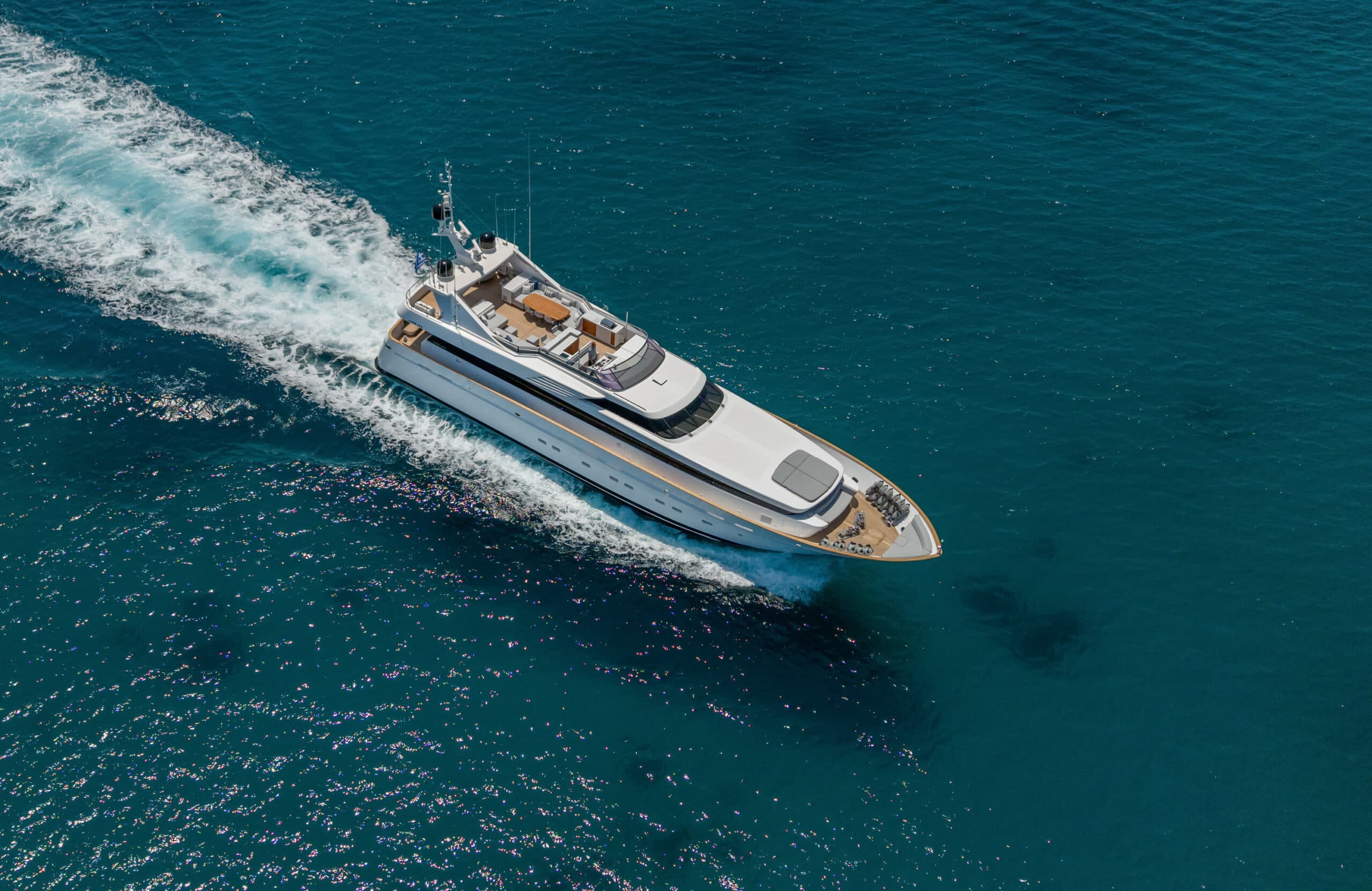 KALIMERA - aerial | Drivas Yachts