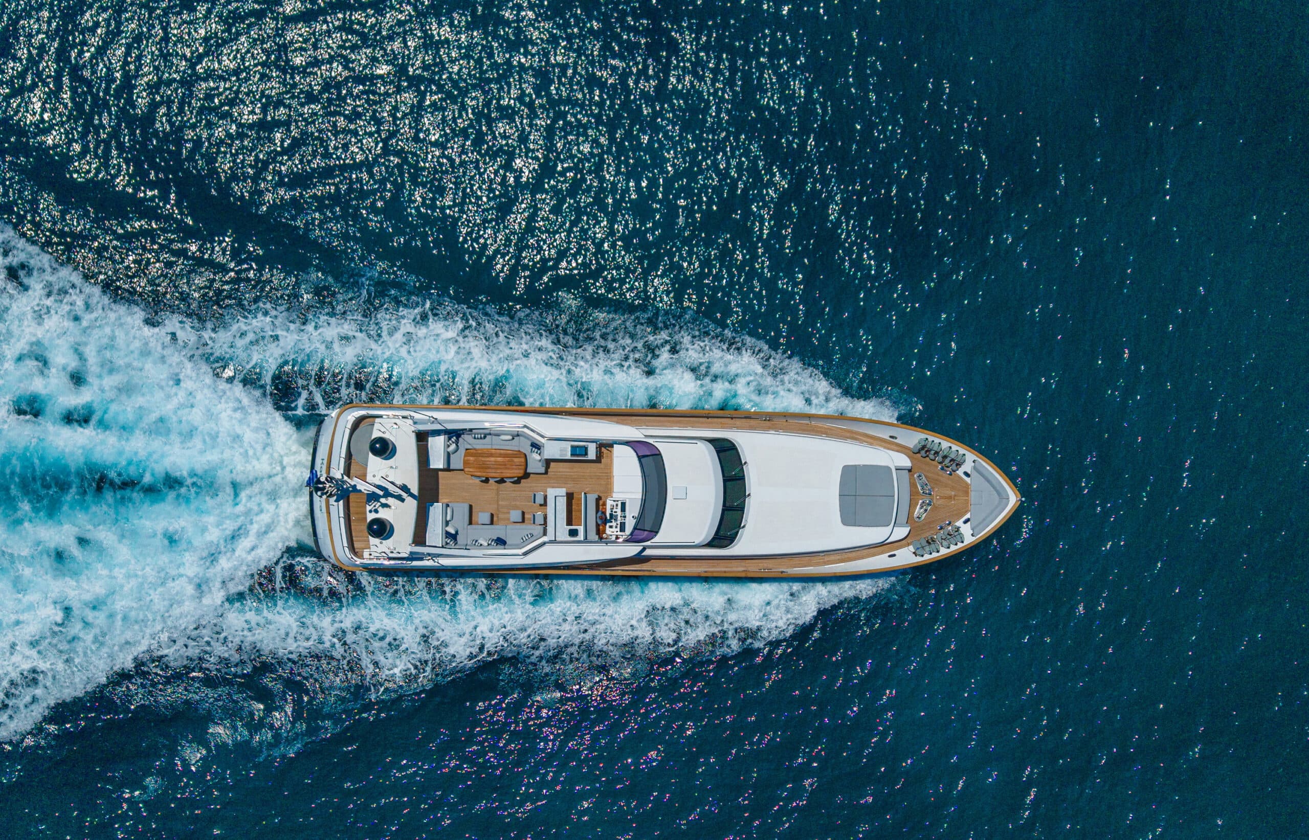 KALIMERA - aerial | Drivas Yachts